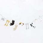 Sanrio Birthday Card - Cat Garland