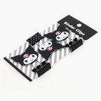 Sanrio Kuromi Binder Clips - Set of 3