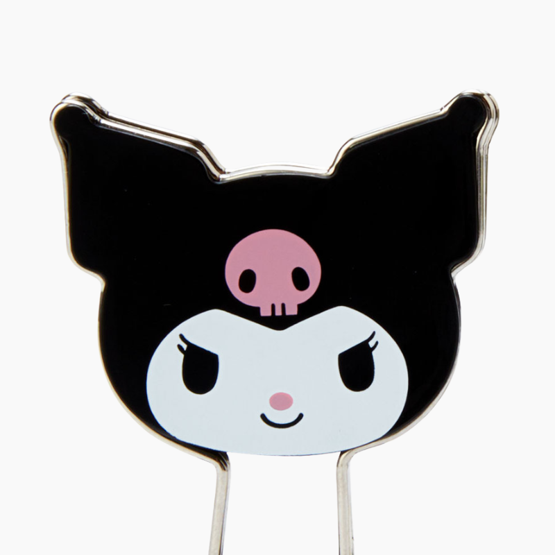 Sanrio Kuromi Binder Clips - Set of 3