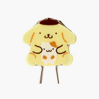 Sanrio Pompompurin Binder Clips - Set of 3