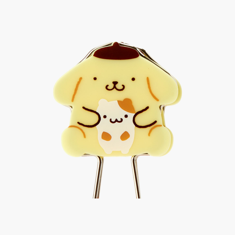 Sanrio Pompompurin Binder Clips - Set of 3