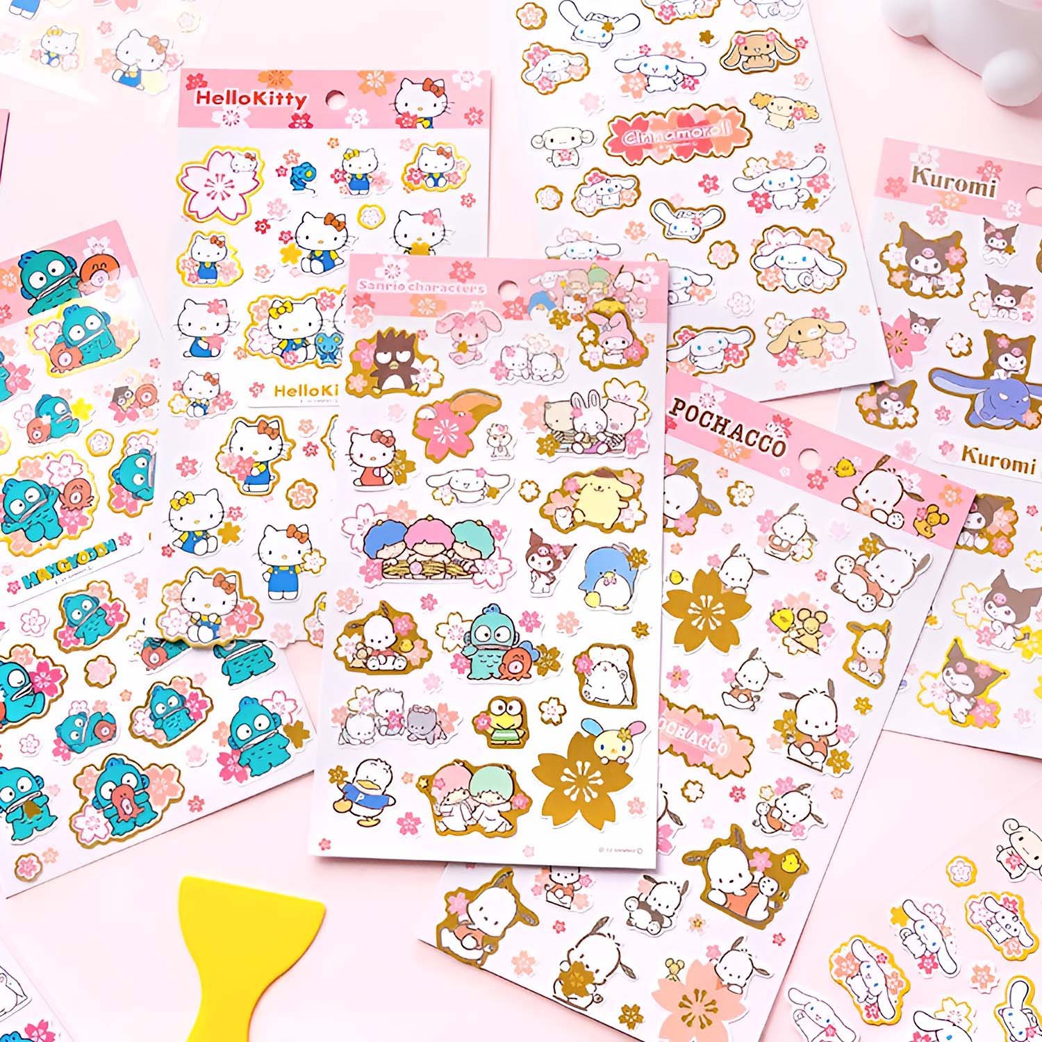 Sanrio Character Stickers - Sakura