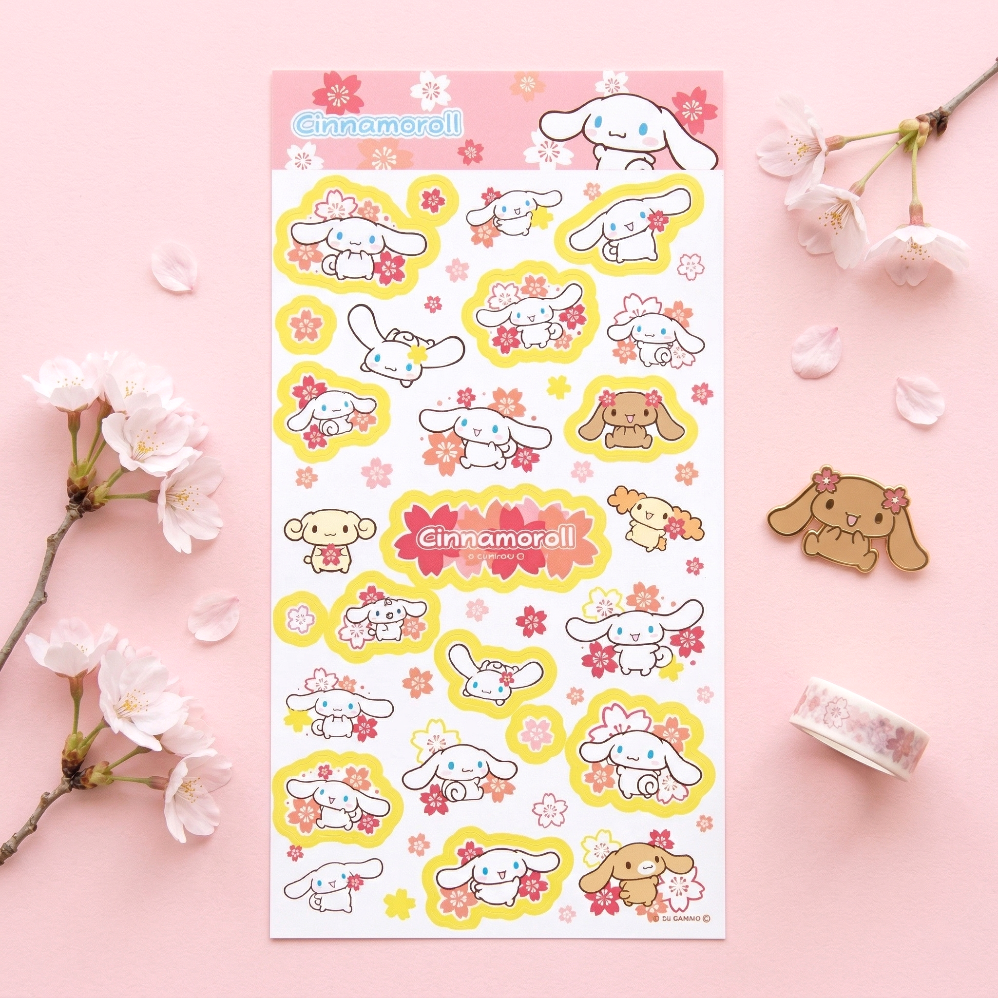 Sanrio Character Stickers - Sakura