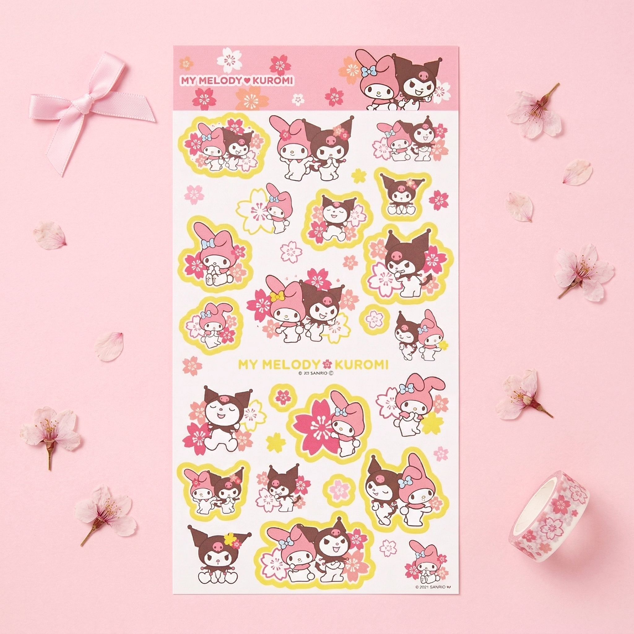 Sanrio Character Stickers - Sakura