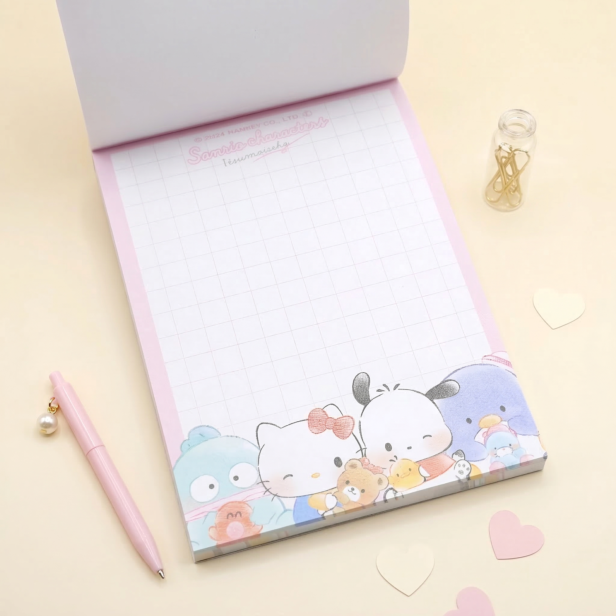 Sanrio & Chibi Friends Memo Pad - Limited Edition