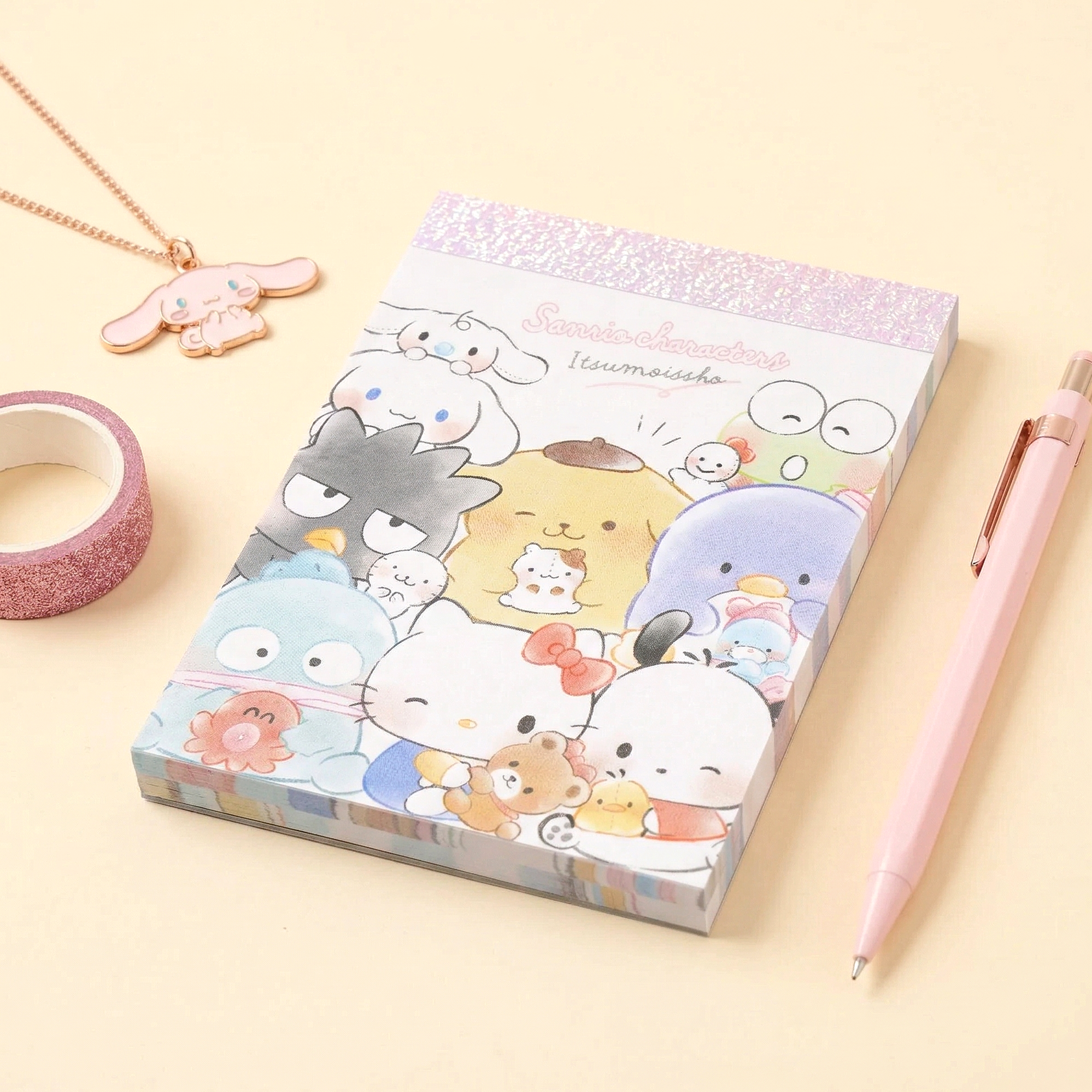 Sanrio & Chibi Friends Memo Pad - Limited Edition