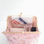 Sanrio x Liberty Fabrics Kiss-Lock Floral Frame Pouch - Limited Edition