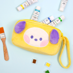 BT21 Minini Plush Double Pockets Zipper Pen Pouch - Chimmy