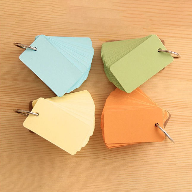 Colorful Key Ring Memo Pad