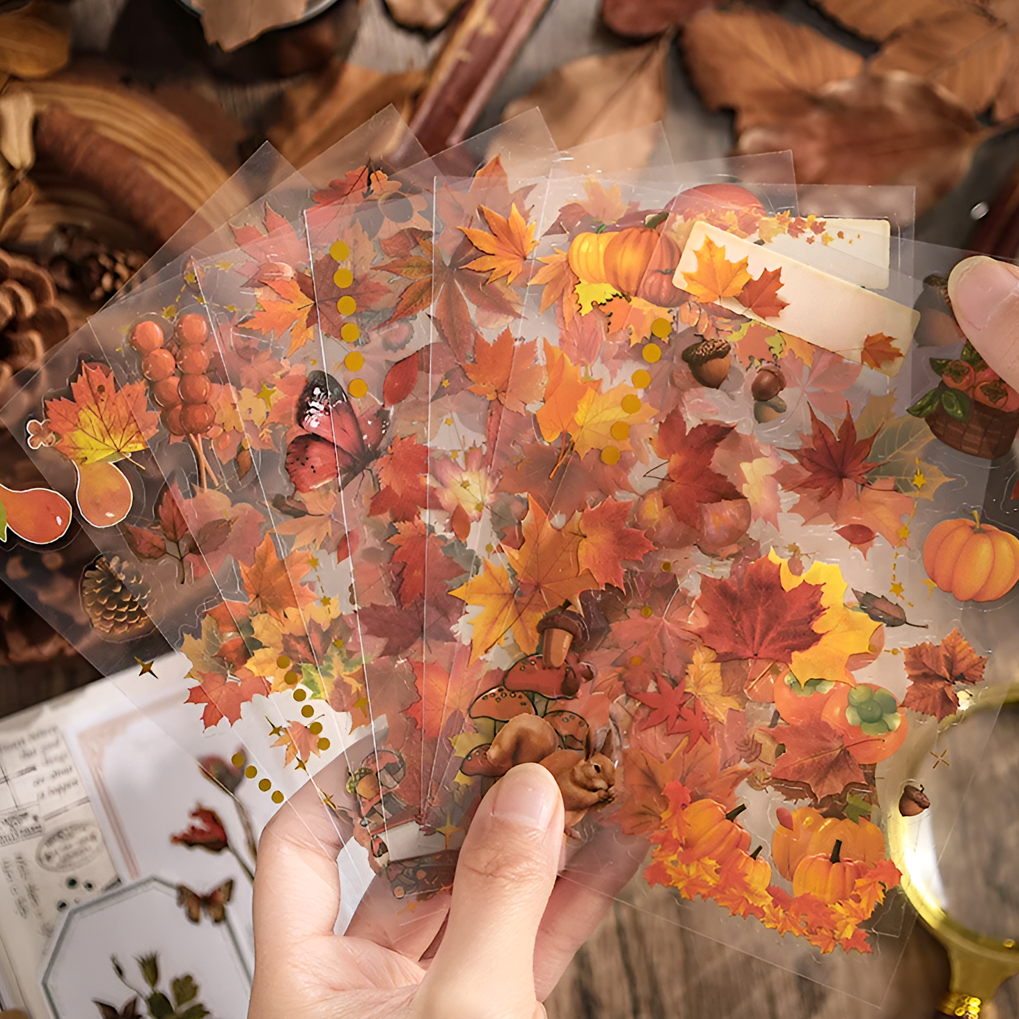 Seasonal Splendor Stickers - Set of 8 Sheets