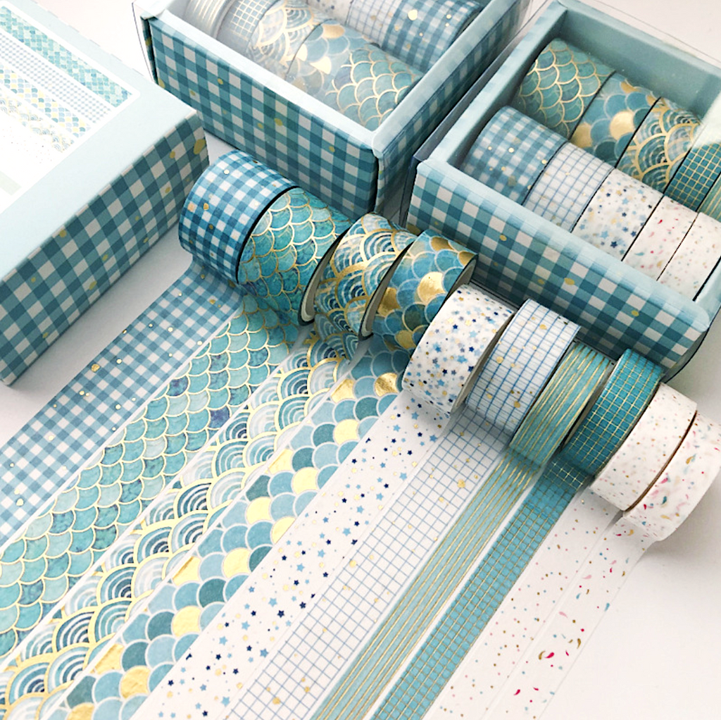 Seigaiha Washi Tape Set