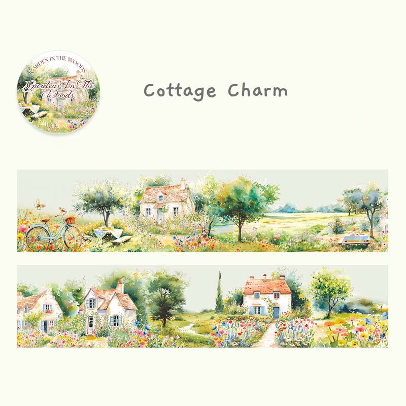 Serene Scapes Artistic Masking Tapes