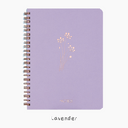 Serenity Bloom Spiral Notebooks