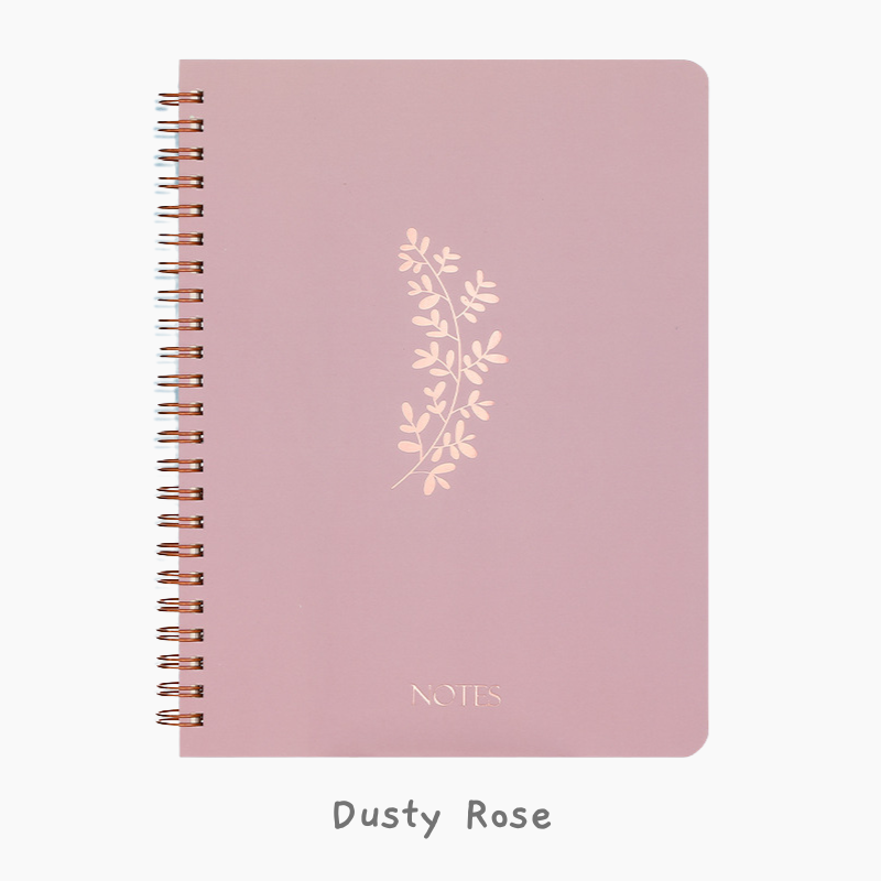 Serenity Bloom Spiral Notebooks