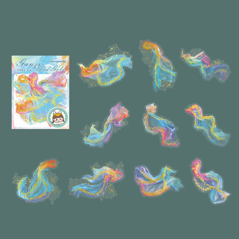 Shimmery Stardust Spill Stickers