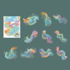 Shimmery Stardust Spill Stickers