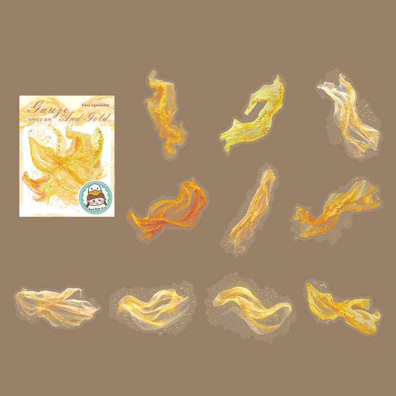 Shimmery Stardust Spill Stickers
