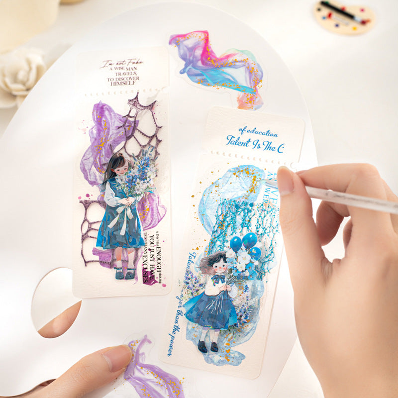 Shimmery Stardust Spill Stickers