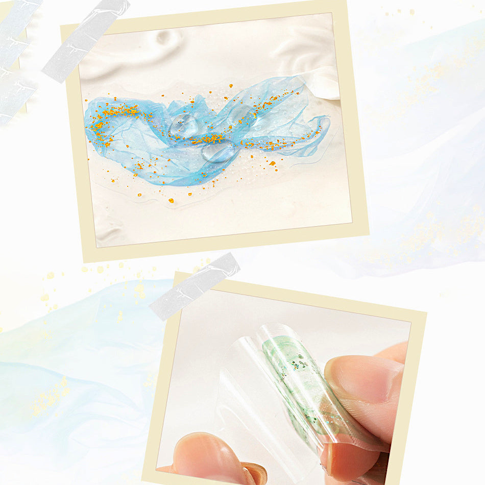 Shimmery Stardust Spill Stickers