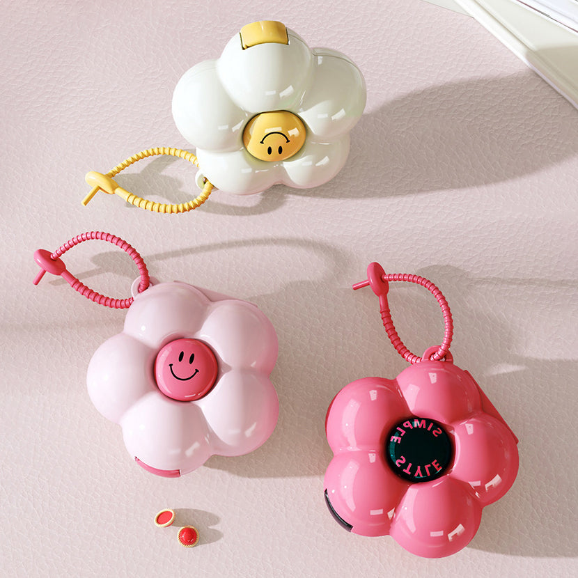 Smiley Bloom Pill Box