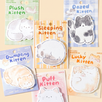 Snuggle Kitten Sticky Notes