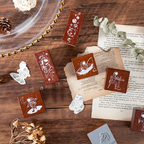Spaceman Wooden Stamps