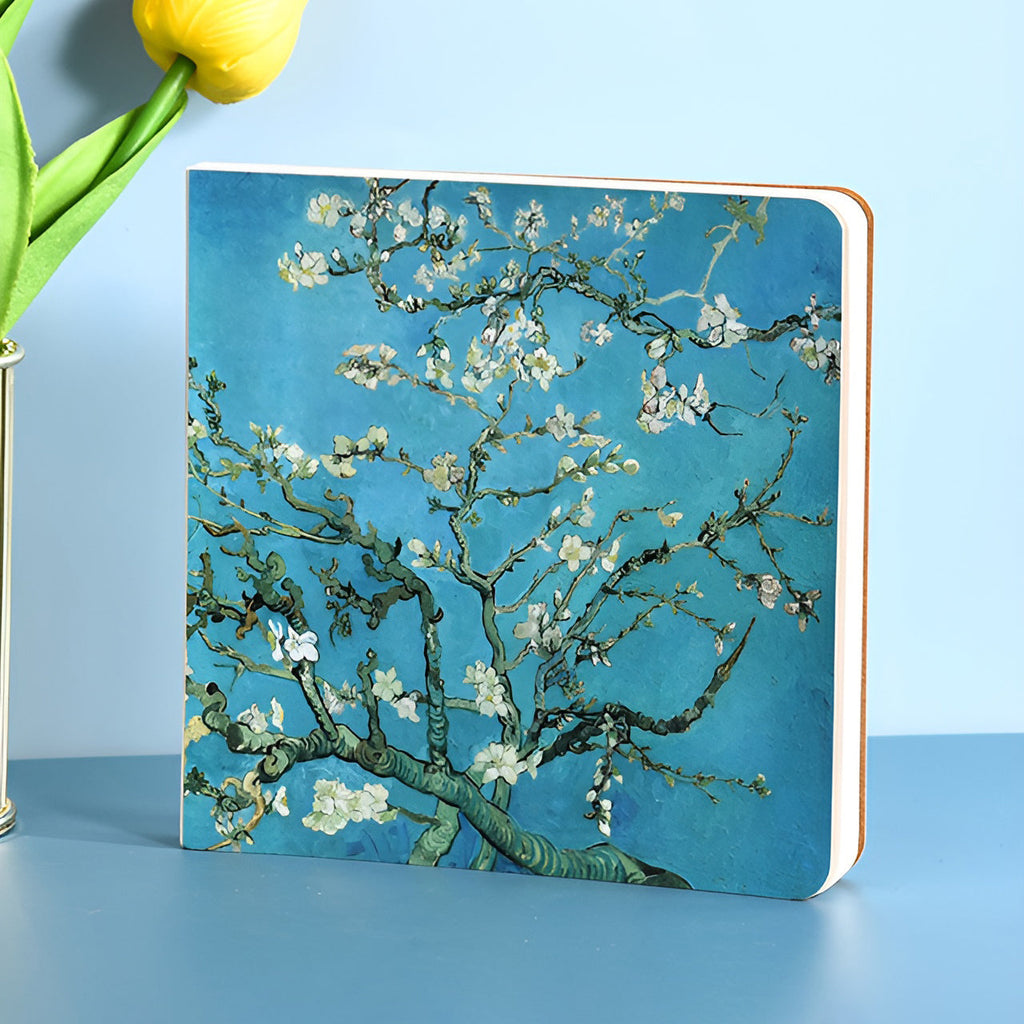 Almond Blossom Watercolor Painting Sketchbook