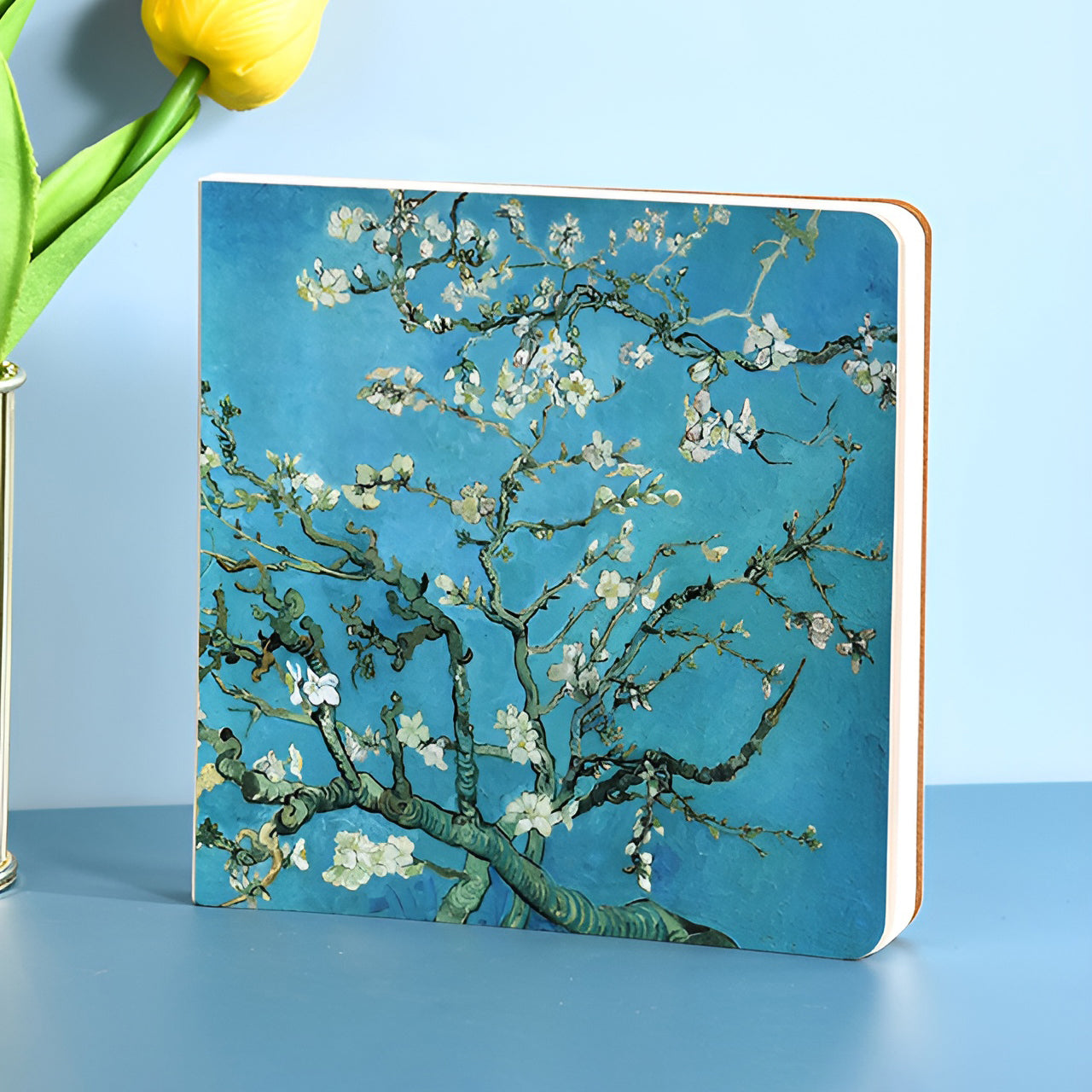 Almond Blossom Watercolor Painting Sketchbook