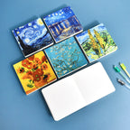 Almond Blossom Watercolor Painting Sketchbook