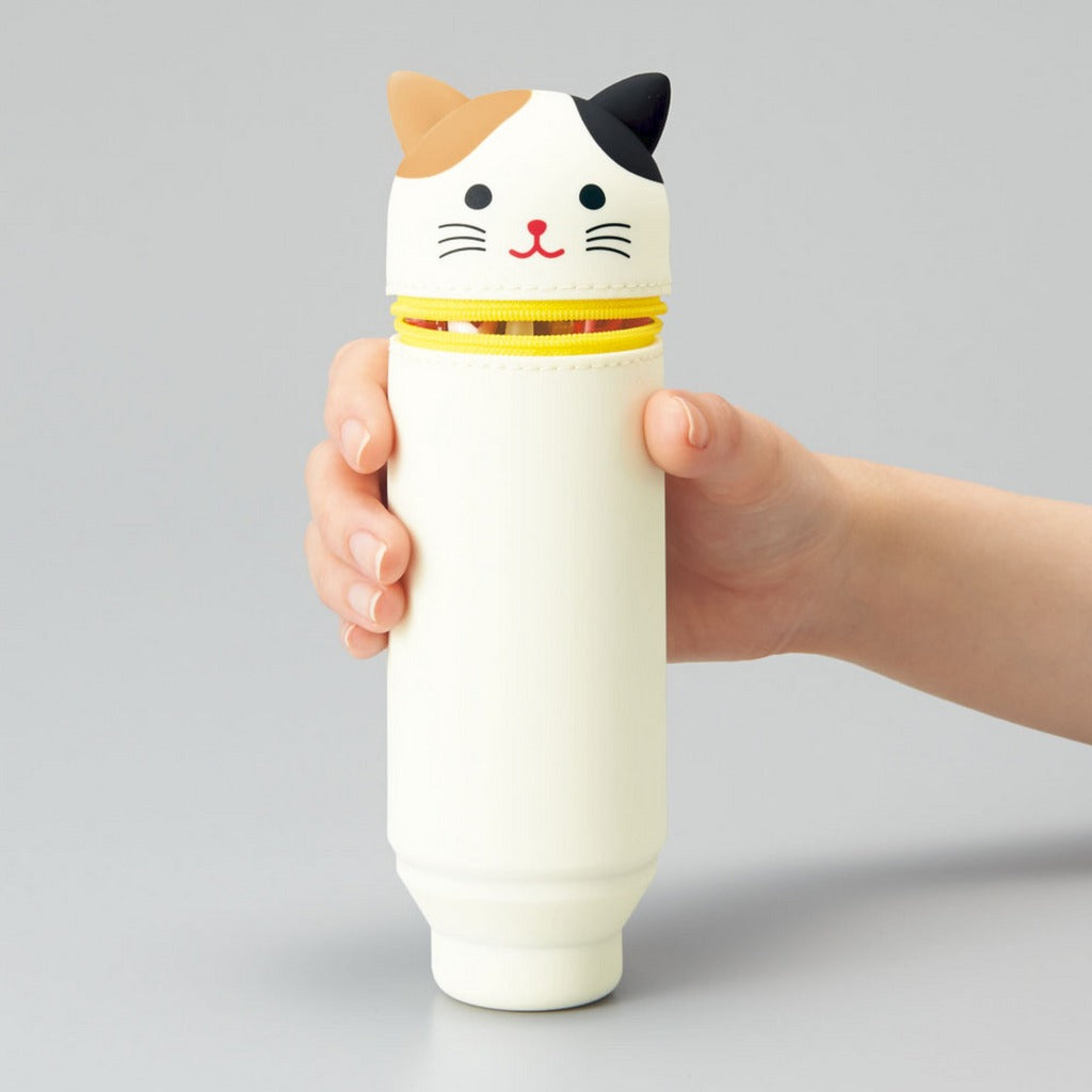 Punilabo Standing Pen Case - Calico Cat