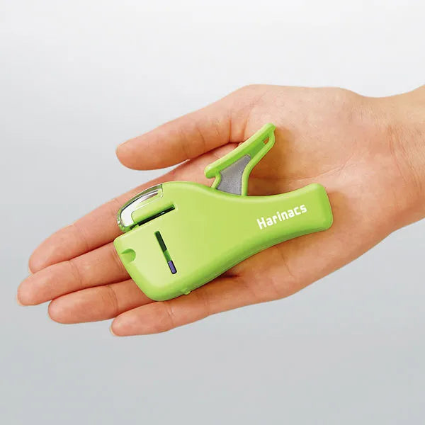 Stapleless Stapler Harinacs - Green