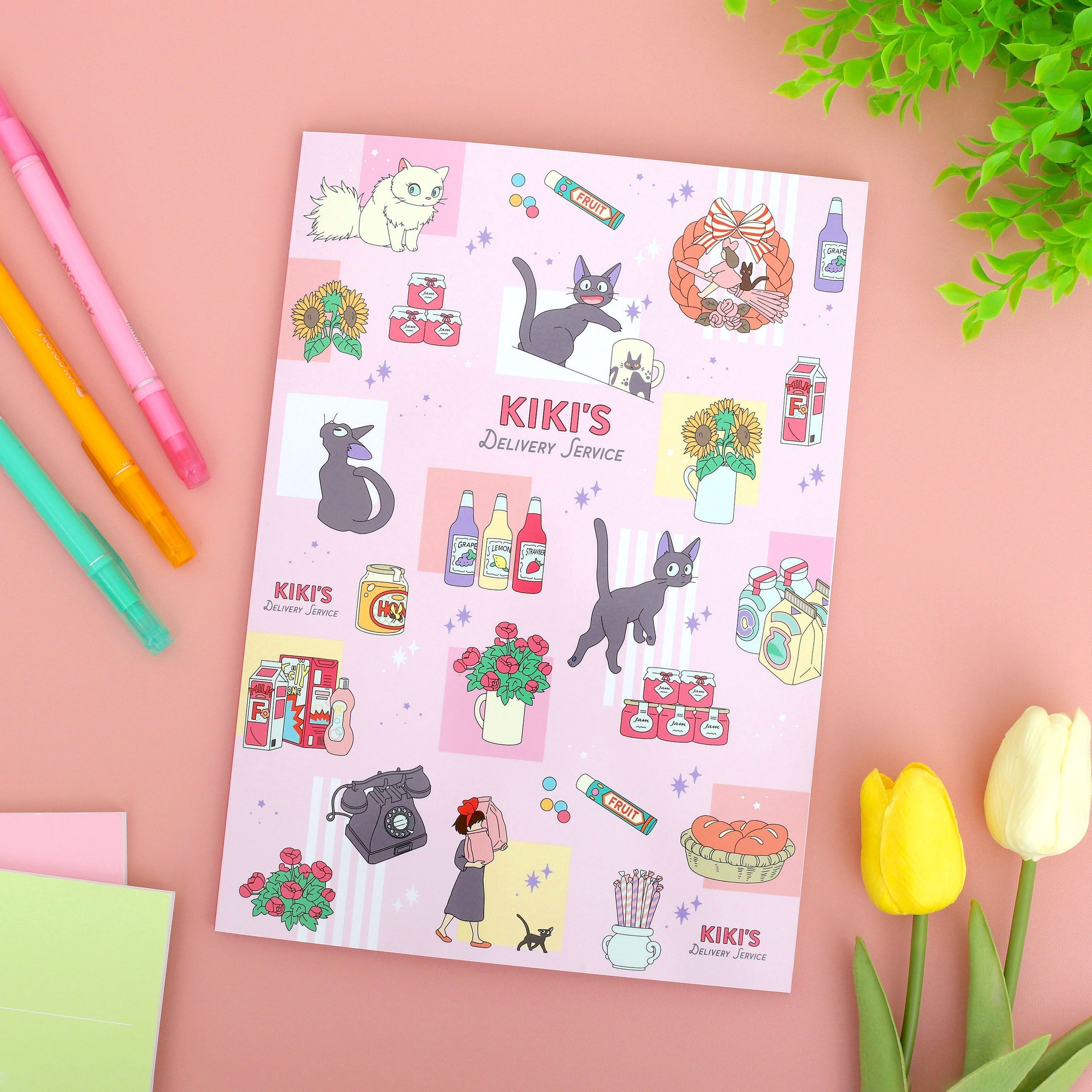 Studio Ghibli B5 Notebook - Kiki's Delivery Service