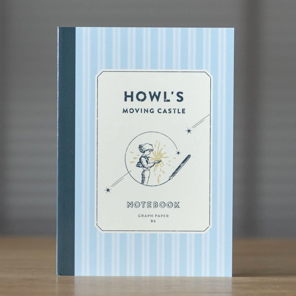 Studio Ghibli B6 Notebook - Howl's Moving Castle