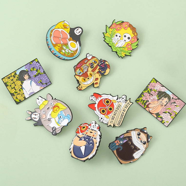 Studio Ghibli Enamel Pins