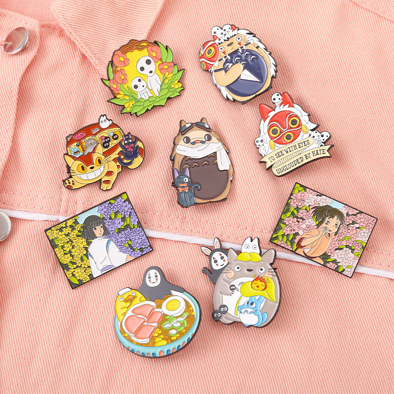 Studio Ghibli Enamel Pins