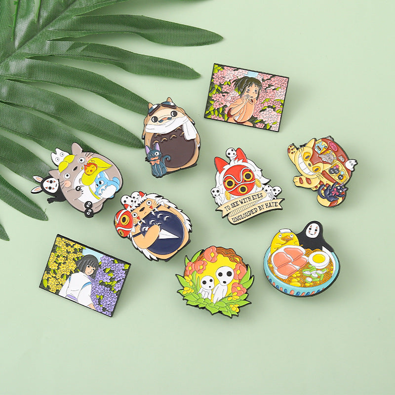Studio Ghibli Enamel Pins