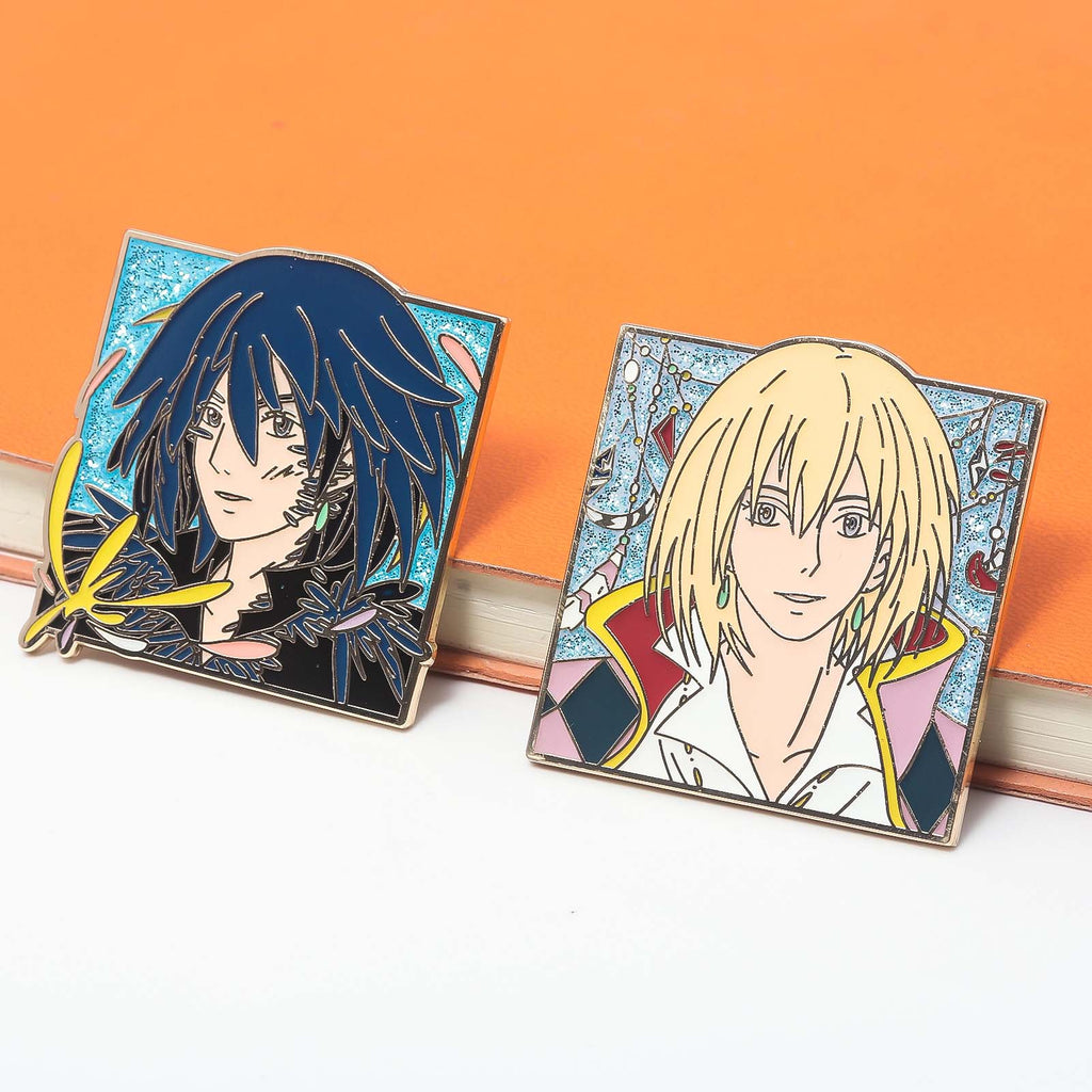 Studio Ghibli Portraits: Howl's Collection Pins