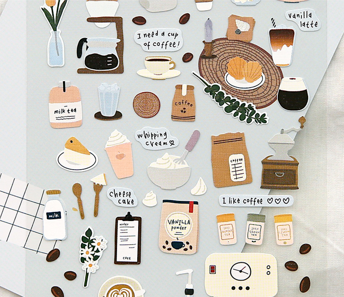 Suatelier Stickers - I Like Coffee