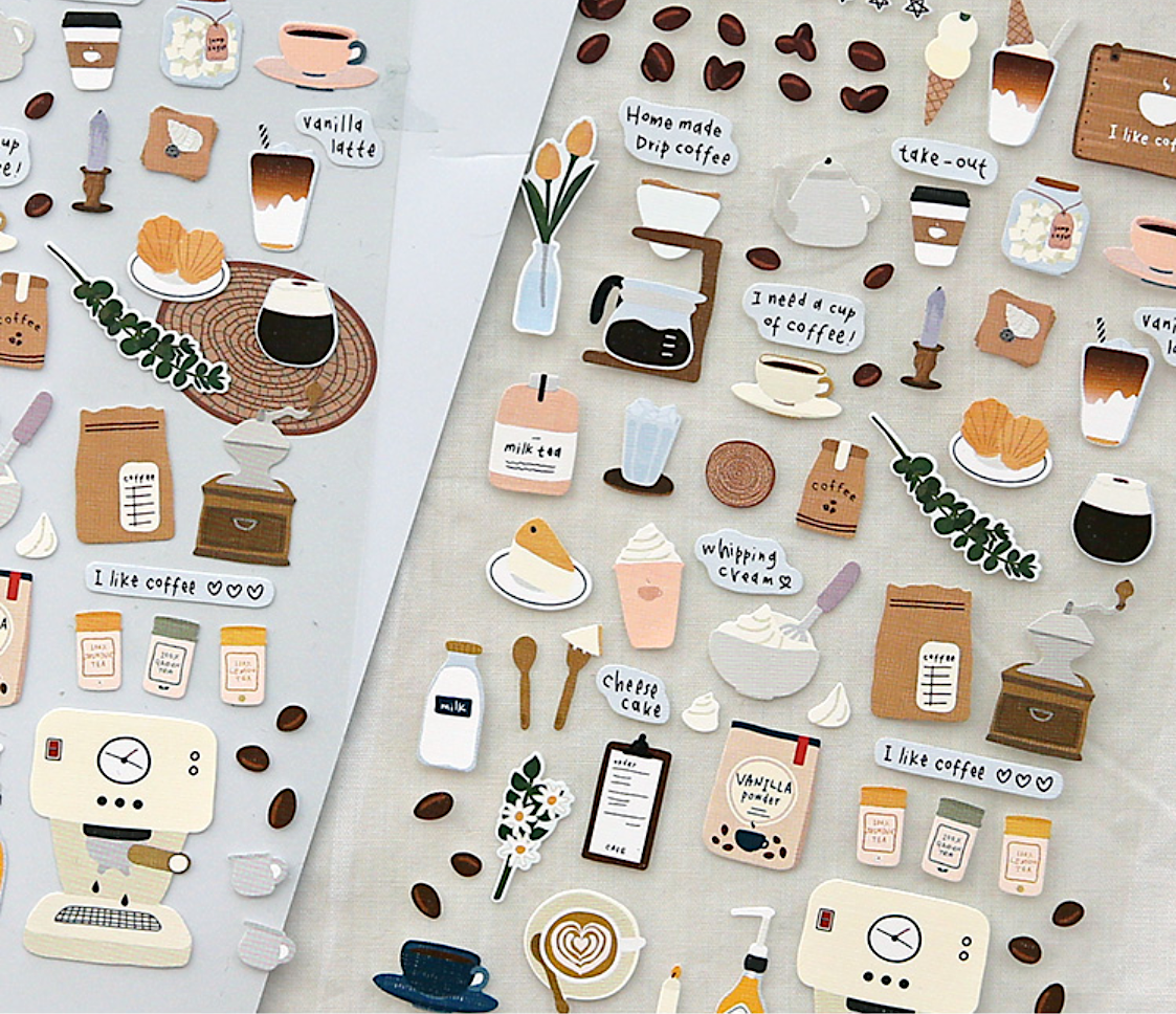 Suatelier Stickers - I Like Coffee