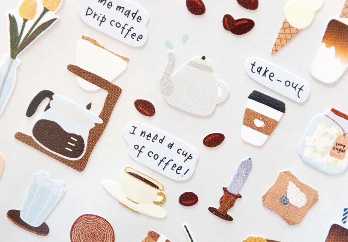Suatelier Stickers - I Like Coffee