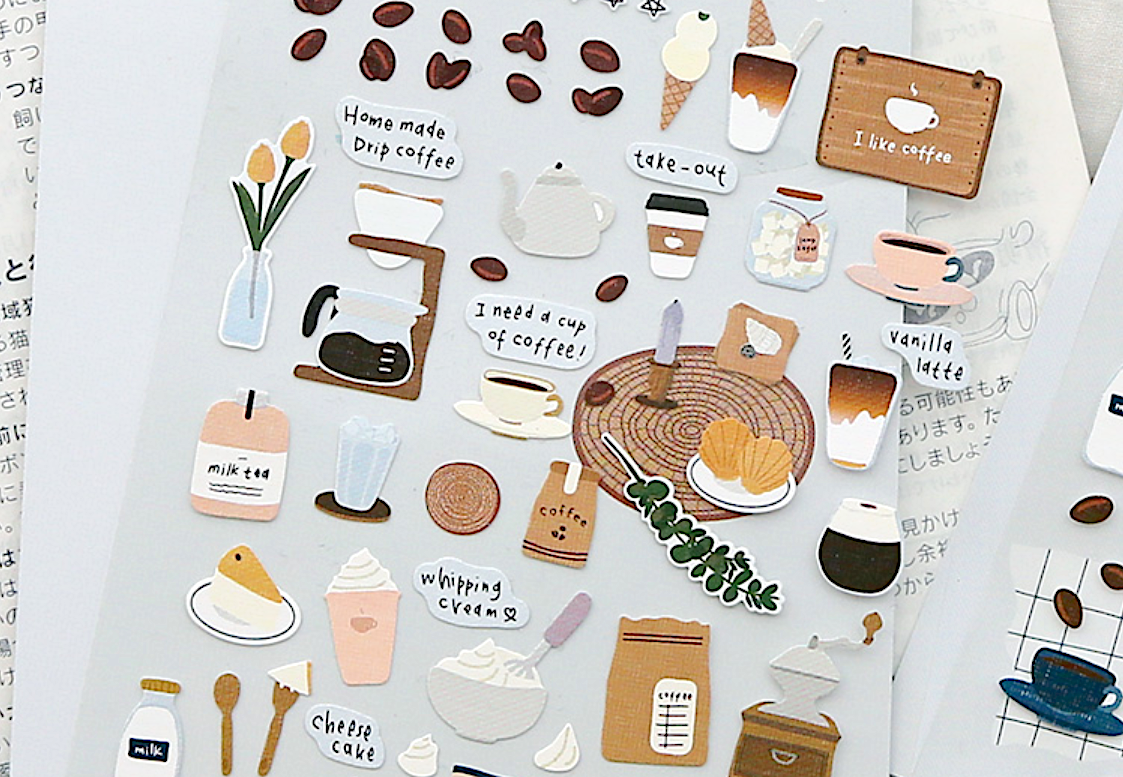 Suatelier Stickers - I Like Coffee