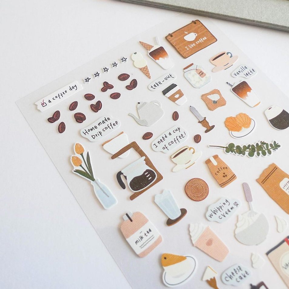 Suatelier Stickers - I Like Coffee