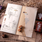 Summer Flower Wooden Stamps