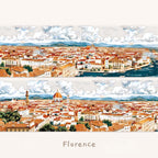 European Cityscape Clear Washi Tape