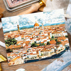 European Cityscape Clear Washi Tape