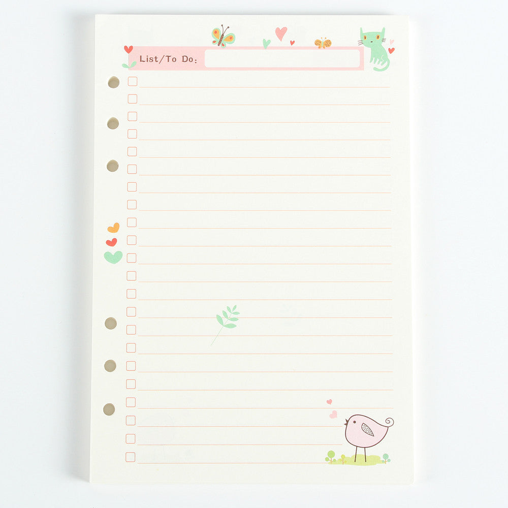 Cute Planner Filler Paper Series