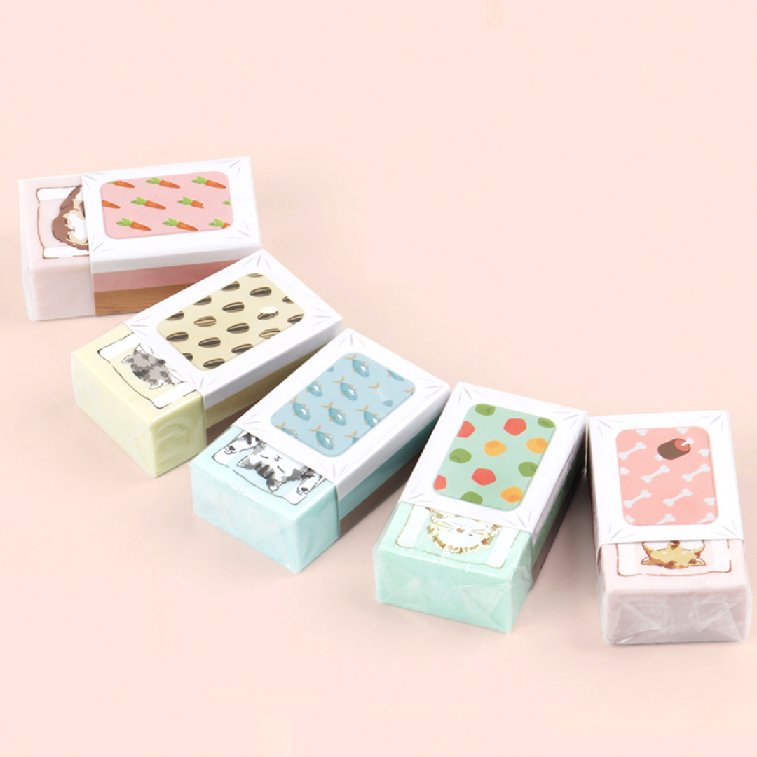 Sun-Star Animals In Bed Eraser