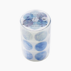 Sun-Star Die-Cut Dot Washi Sticker Roll - Sky