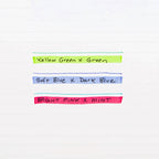 Sun-Star Ninipie Marker Pen & Highlighter - 3 Color Set - Bold