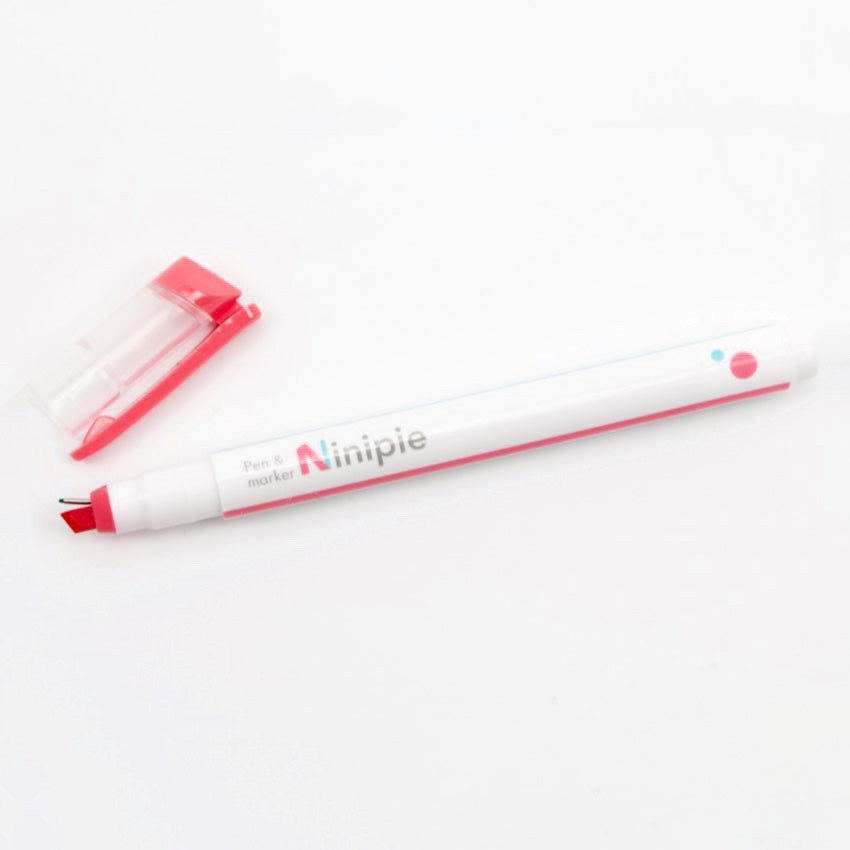 Sun-Star Ninipie Marker Pen & Highlighter - 3 Color Set - Bold